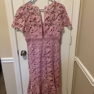 shoshanna dress pink floral